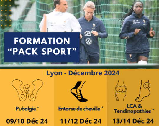 Pack kinésitherapie sport - PAPL Formation